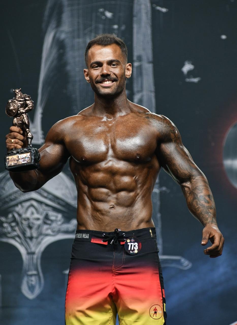 Marco Roganti em competição