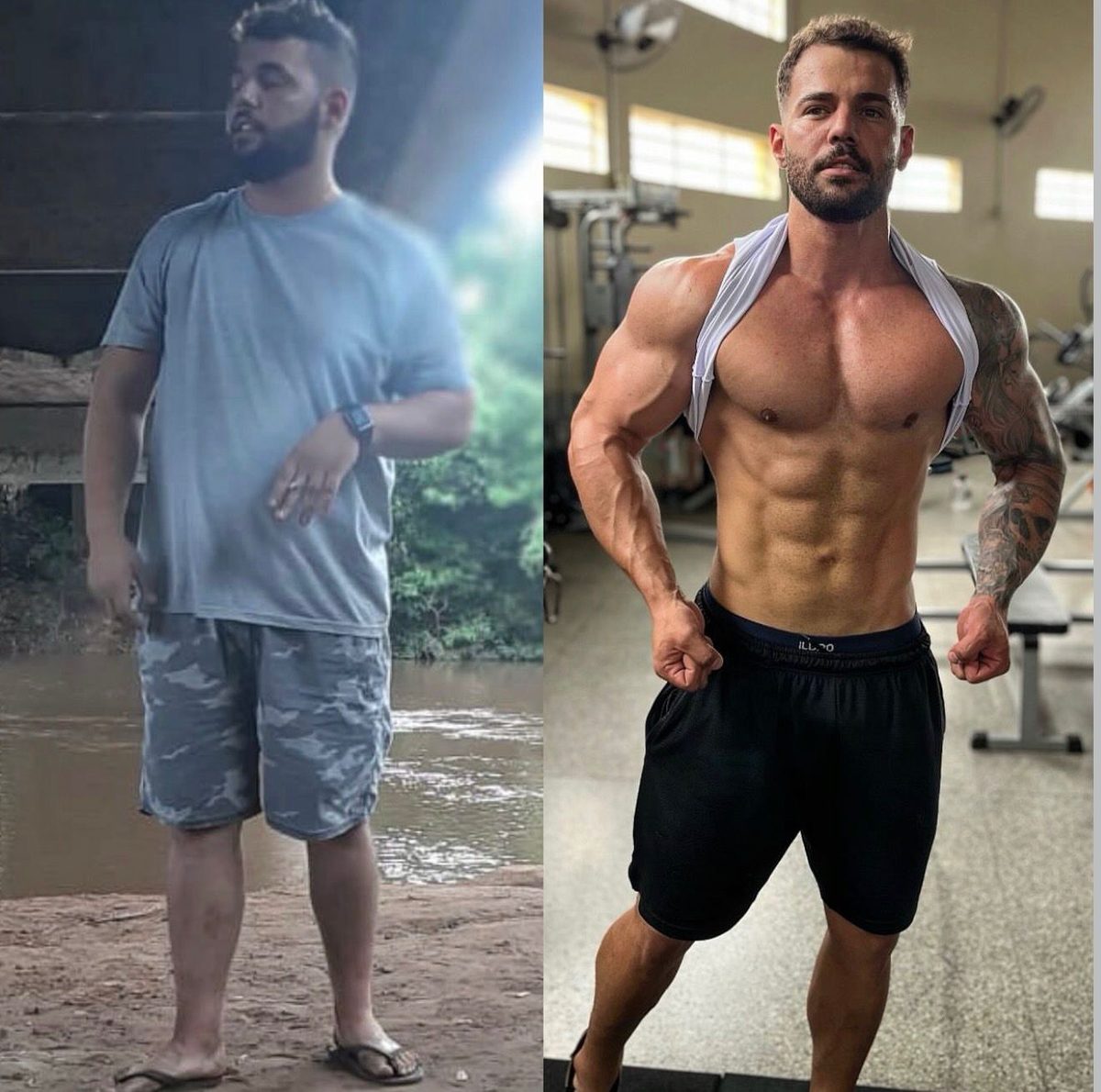 Antes e depois caso 02